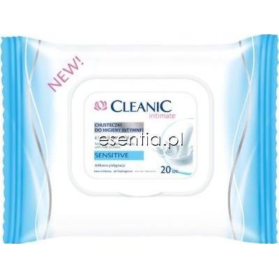 Cleanic Intimate Chusteczki do higieny intymnej z proteinami mleka op. / 20 szt.