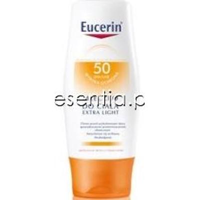 Eucerin Ochrona przeciwsłoneczna Mleczko do ciała extra light SPF 50 150 ml