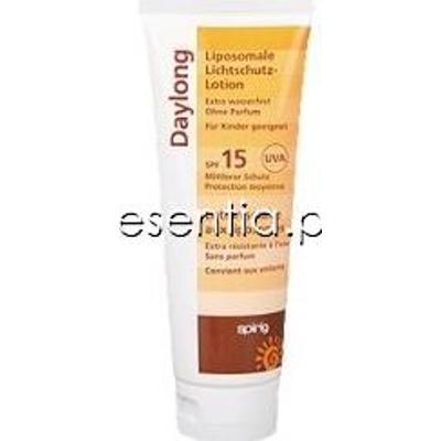 Spirig Pharma Daylong Liposomalna emulsja przeciwsłoneczna SPF 15 100 ml