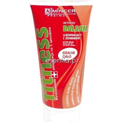 Mincer Pharma Fitness Aktywny balsam ujędrniający z jedwabiem i kolagenem morskim 150 ml