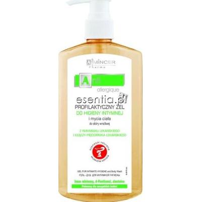 Mincer Pharma Antiallergique Intymna Profilaktyczny żel do higieny intymnej i mycia ciała z wyciągiem z rumianku lekarskiego 250 ml