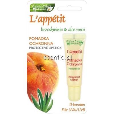 Mincer Pharma L'appetit Pomadka ochronna - brzoskwinia 10 ml