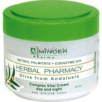Mincer Pharma Herbal Pharmacy Kompleksowy vital krem na dzień i na noc Oliwka z Andaluzji 