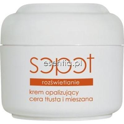 Ziaja sopot rozświetlanie Krem opalizujący cera tłusta i mieszana 