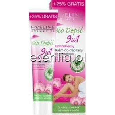 Eveline Bio Depil Ultradelikatny krem do depilacji skóry wrażliwej Bio Depil 9w1 125 ml
