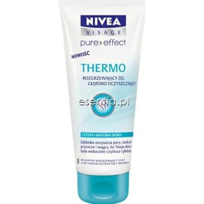 NIVEA Visage Pure Effect Thermo Żel rozgrzewający głęboko oczyszczający 100 ml