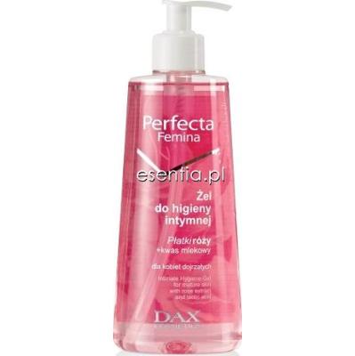 Perfecta Femina Żel do higieny intymnej Płatki róży + kwas mlekowy 300 ml