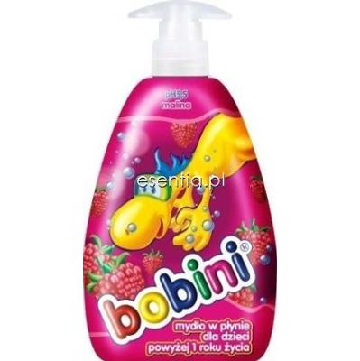 Bobini  Mydło w płynie dla dzieci powyżej 1 roku życia Malina 400 ml