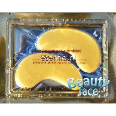 BeautyFace  Przeciwzmarszczkowe szokowe kolagenowe płatki pod oczy ze złotem i kwasem hialuronowym op. / 2 płatki