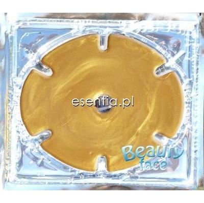 BeautyFace  Przeciwzmarszczkowa szokowa kolagenowa maska do biustu ze złotem i kwasem hialuronowym op. / 2 płatki