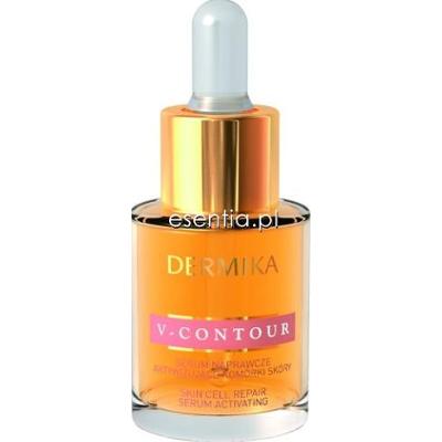 Dermika V-Contour 60+ Serum naprawcze aktywujące komórki skóry 15 ml