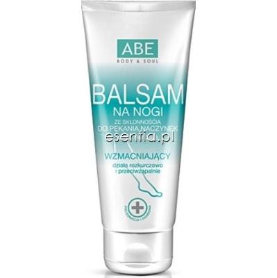 Abe biała herbata Balsam wzmacniający do nóg na pękające naczynka 100 ml