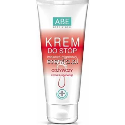 Abe imbirowo - migdałowy Krem do stóp odżywczy 100 ml