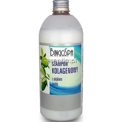 BingoSpa Pielęgnacja włosów Szampon kolagenowy z olejkiem jojoba 500 ml