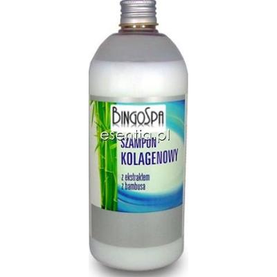 BingoSpa Pielęgnacja włosów Szampon kolagenowy z ekstraktem z bambusa 500 ml