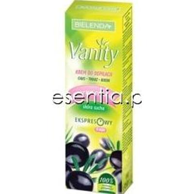 Bielenda Vanity Krem do depilacji ciała, twarzy i bikini Czarna Oliwka - skóra sucha  100 ml