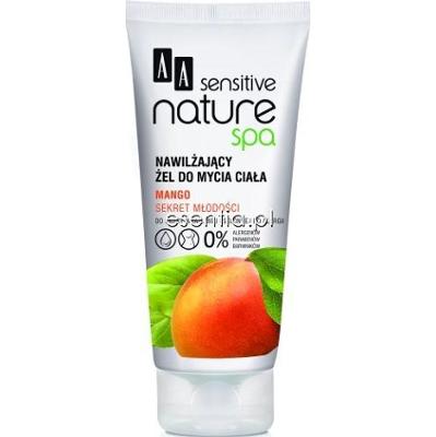 AA Sensitive Nature SPA Mango Nawilżający żel do mycia ciała 200 ml