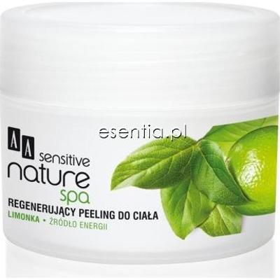 AA Sensitive Nature SPA Limonka Regenerujący peeling do ciała 200 ml