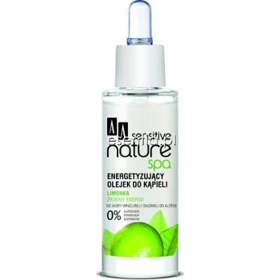 AA Sensitive Nature SPA Limonka Energetyzujący olejek do kąpieli 30 ml