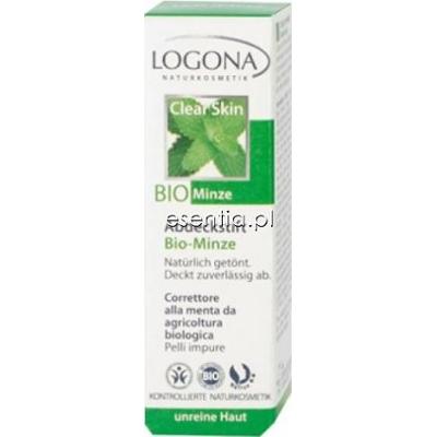 LOGONA Clear Skin Antybakteryjny korektor z bio-miętą 4,8 g