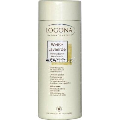 LOGONA Ziemia wulkaniczna Lavaerde Glinka biała w proszku 150 g