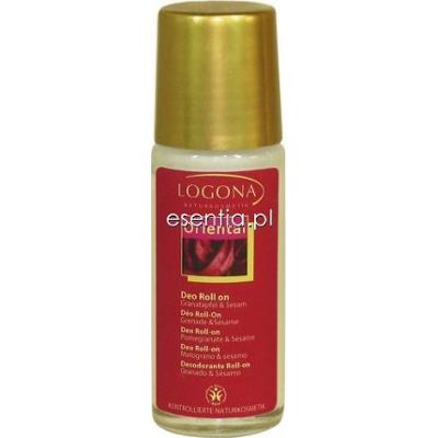 LOGONA Oriental Deo Roll-on z owocem granatu i olejem sezamowym 50 ml