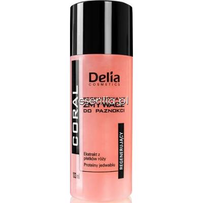 Delia Coral Regenerujący zmywacz do paznokci - acetonowy 100 ml