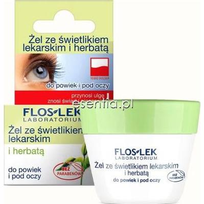 Flos-Lek Eye Care Żel ze świetlikiem i herbatą do powiek i pod oczy 10 g