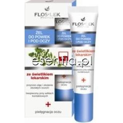 Flos-Lek Pharma Żel do powiek i pod oczy ze świetlikiem lekarskim tubka 15 ml