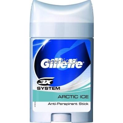 Gillette 3X System Dezodorant w sztyfcie Arctic Ice 48 ml