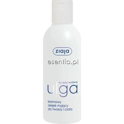 Ziaja ulga Kremowy olejek myjący do twarzy i ciała 200 ml