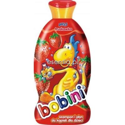 Bobini  Szampon i płyn do kąpieli dla dzieci Truskawka 400 ml