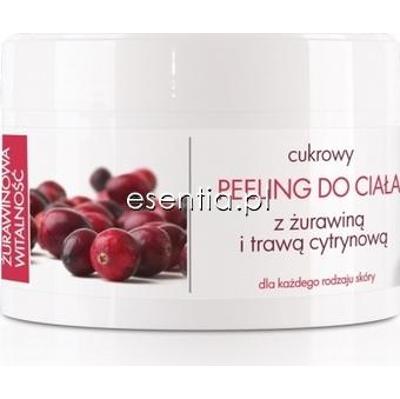 Apis Żurawinowa Witalność Cukrowy peeling do ciała z żurawiną i trawą cytrynową 300 ml