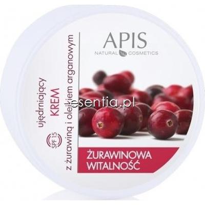 Apis Żurawinowa Witalność Ujędrniający krem do twarzy z żurawiną i olejkiem arganowym 110 ml