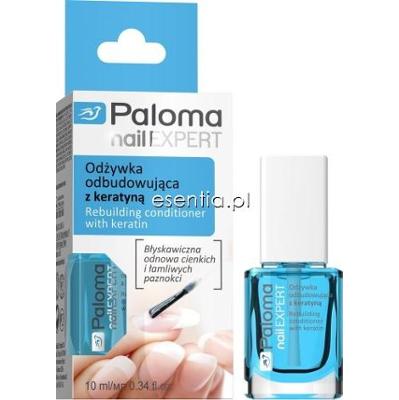 Paloma Nail Expert Odżywka odbudowująca z keratyną 10 ml