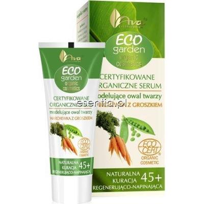 Ava ECO Garden Serum modelujące owal twarzy marchewka z groszkiem 45+ 30 ml