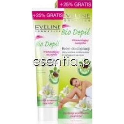 Eveline Bio Depil Krem do depilacji skóry wrażliwej ze skłonnością do pękających naczynek Bio Depil Kasztan 150 ml