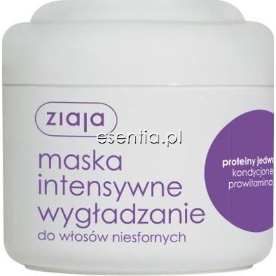 Ziaja intensywna pielęgnacja włosów Maska do włosów intensywne wygładzanie - jedwab 200 ml
