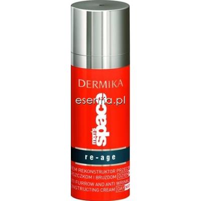 Dermika Men's Space Re-age Krem rekonstruktor przeciw zmarszczkom i bruzdom dzień/noc 50 ml