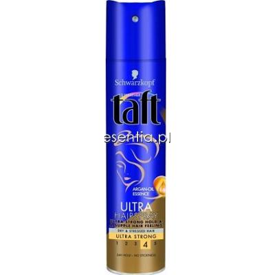 Taft Ultra Lakier do włosów z esencją olejku arganowego 250 ml