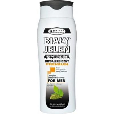 Biały Jeleń  Szampon do włosów z ekstraktem z chmielu dla mężczyzn 300 ml