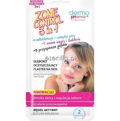 DermoPharma+  Głęboko oczyszczające plasterki na nos op. / 2 szt.