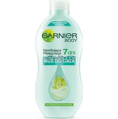 Garnier Nawilżająca Pielęgnacja 7 dni Nawilżający mus do ciała z ekstraktem z winogron 400 ml