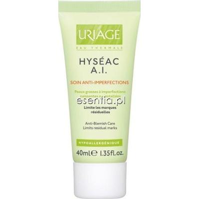 Uriage Hyseac A.I. krem zwalczający zapalne zmiany trądzikowe 40 ml