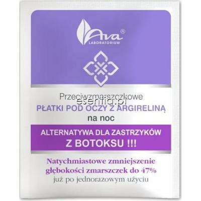 Ava  Przeciwzmarszczkowe płatki pod oczy z Argireliną na noc op. / 2 szt.