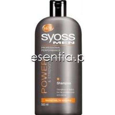 Syoss Men Szampon do włosów Power & Strength 500 ml