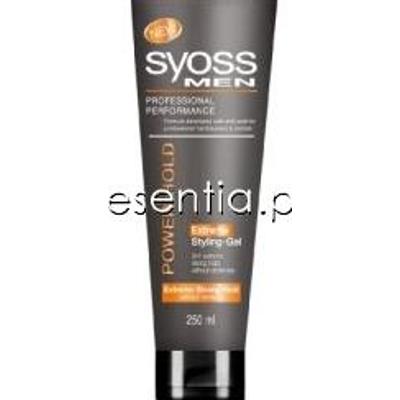 Syoss Men Żel do włosów Power Hold 250 ml