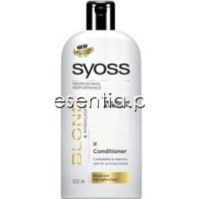 Syoss Blond & Highlights Balsam do włosów 500 ml