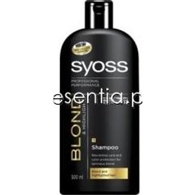 Syoss Blond & Highlights Szampon do włosów 500 ml