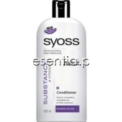 Syoss Substance & Strength Balsam do włosów 500 ml